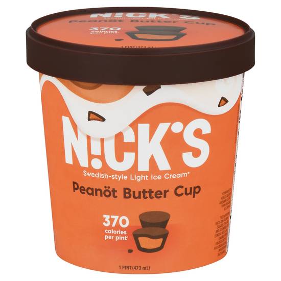 Nicks Peanot Butter Cup Ice Cream