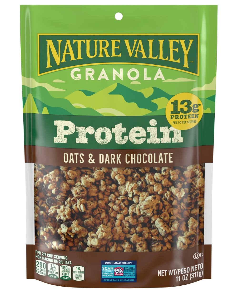 Nature Valley Protein Granola, Oats & Dark Chocolate (11 oz)