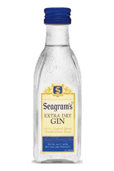 Seagram's Extra Dry Gin (50ml bottle)
