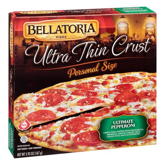 Bellatoria Ltura Thin Crust Ultimate Pepperoni Pizza