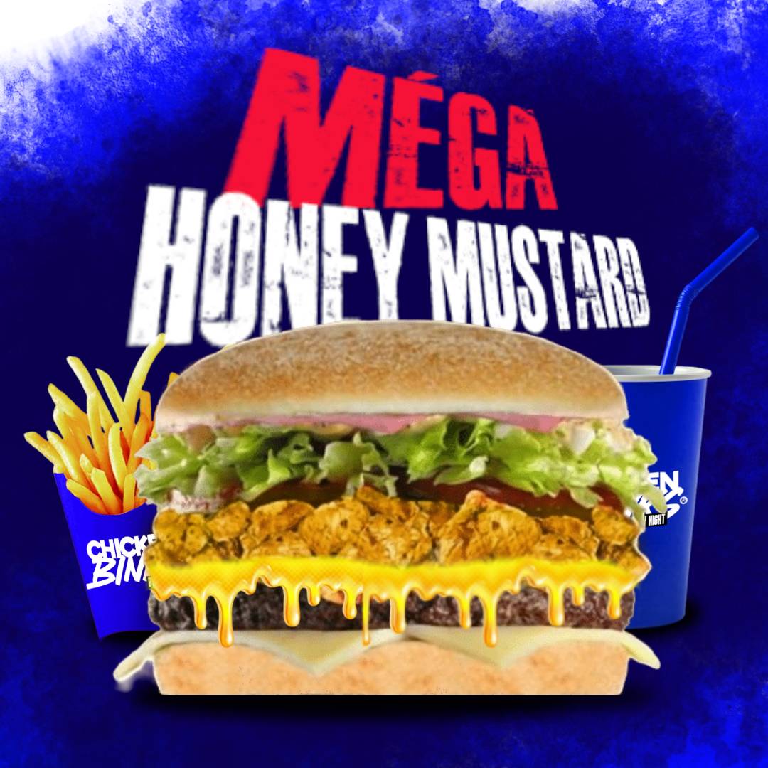 MENU MÉGA BINKS HONEY MUSTARD
