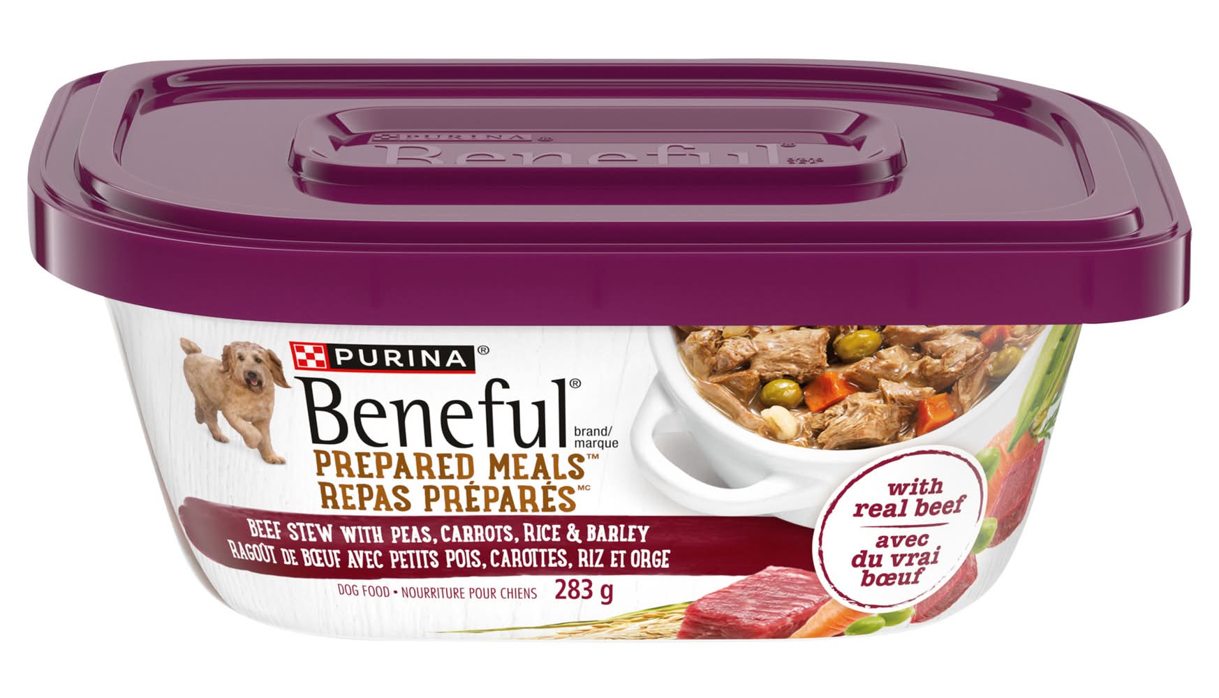 Purina Beneful Beef Stew Food For Dog (283 g)