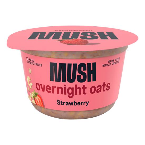 Mush Strawberry Overnight Oats (5 oz)