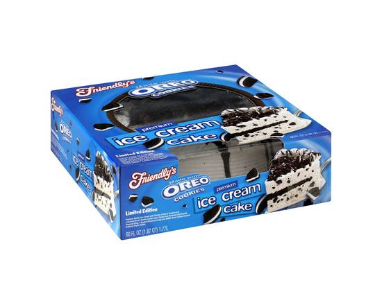 Friendly's · Oreo Cookies Premium Ice Cream Cake (60 fl oz)