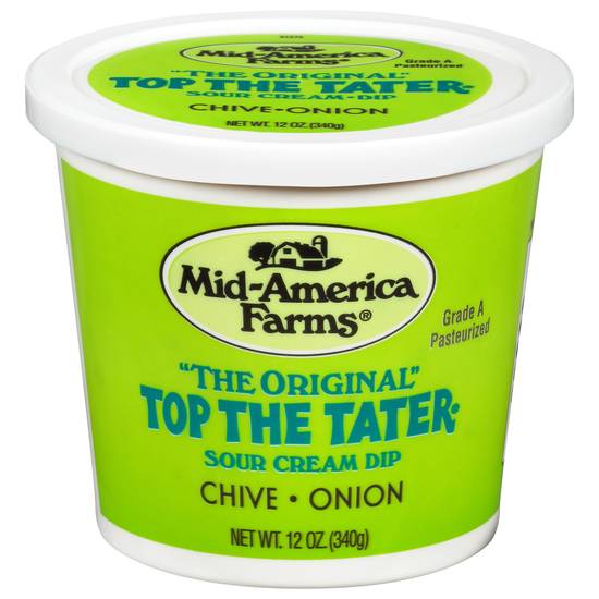 Mid America Farms the Original Top the Tater Chive Onion Sour Cream Dip