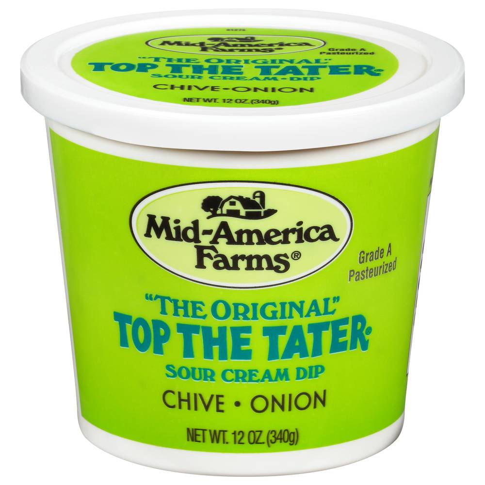 Mid America Farms The Original Top the Tater Chive Onion Sour Cream Dip (12 oz)