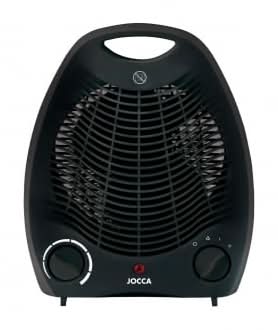 Calefactor Termico Jocca 2843N, 2000 w, para 25 m², Termostato Regulable
