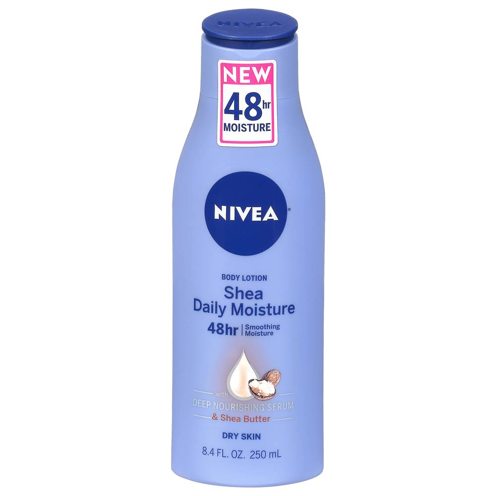 Nivea Shea Daily Moisture 48 Hour Dry Skin Body Lotion (8.4 fl oz)