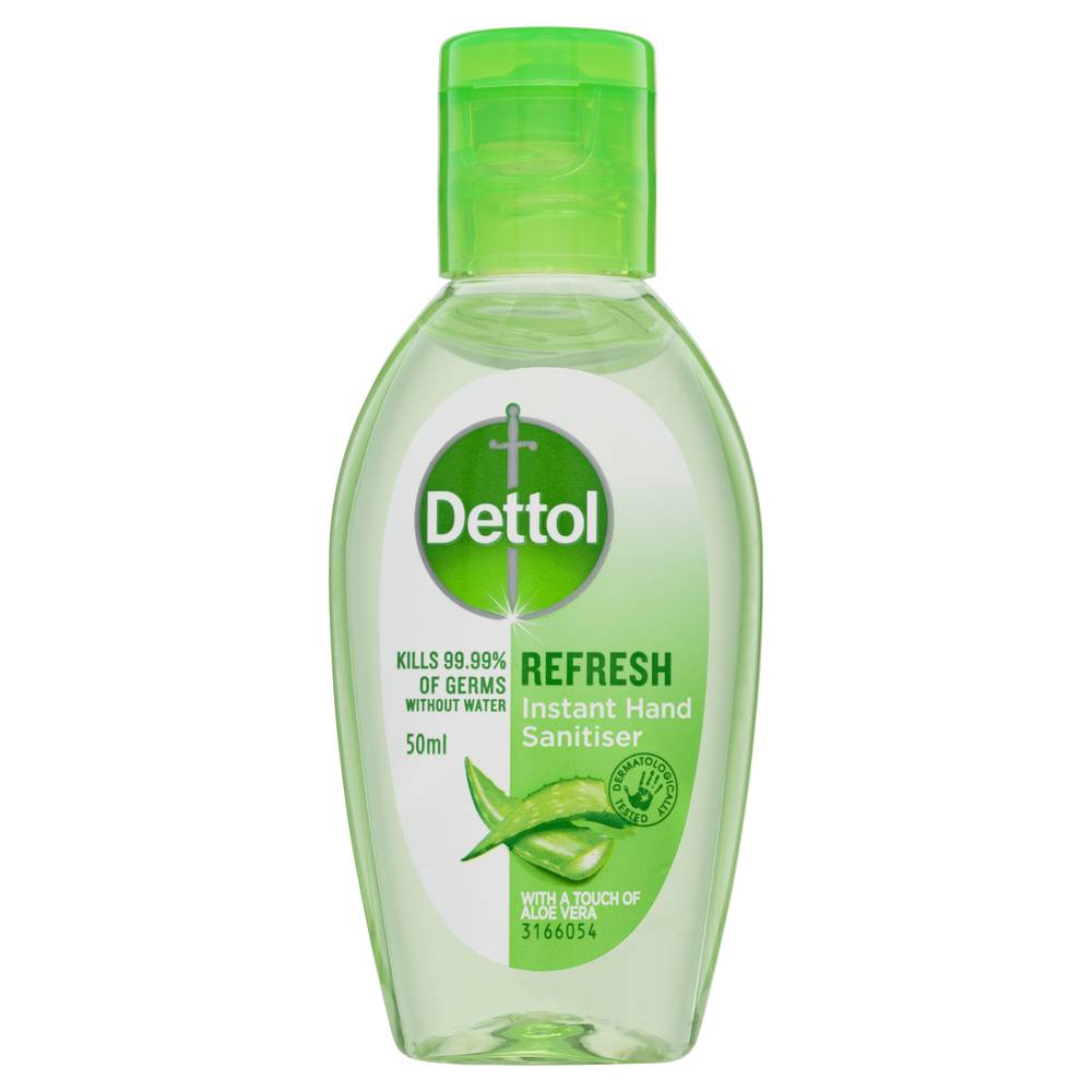 Dettol Healthy Touch Liquid Antibacterial Instant Hand Sanitiser 50ml