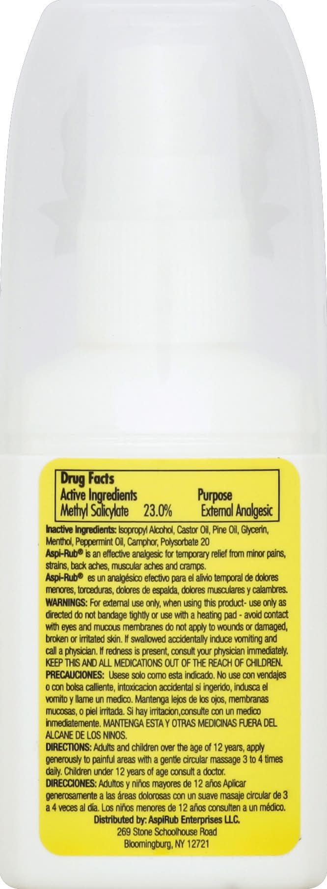 Shoppers - Aspi-Rub Pain Relieving Rub Classic (2 fl oz) - Delivery in  Under an Hour | Uber Eats