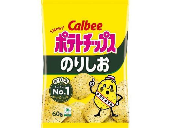 カルビー ポテトチップス のりしお (60g)