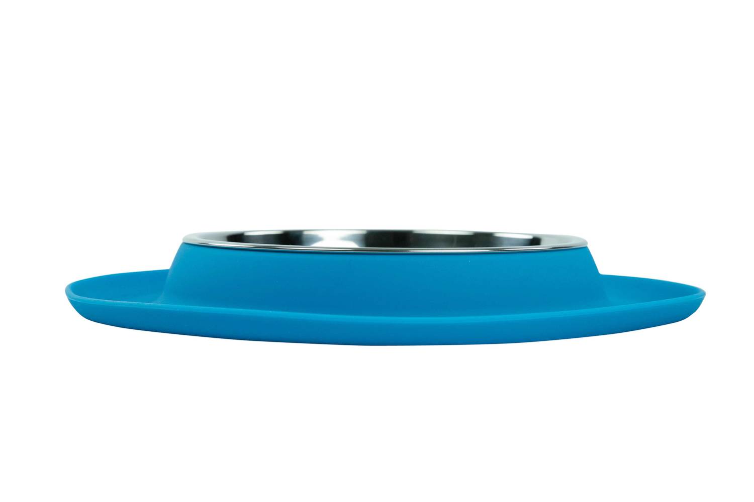 Play On Single Silicone Cat Bowl Blue, Small, 5.6 Ounces