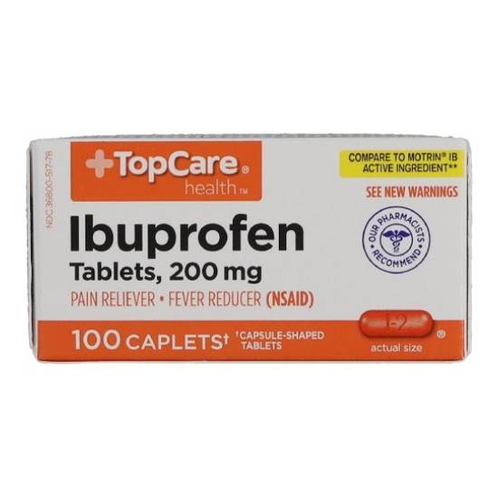 Topcare Ibuprofen 200 mg Pain Reliever Fever Reducer (100 ct)