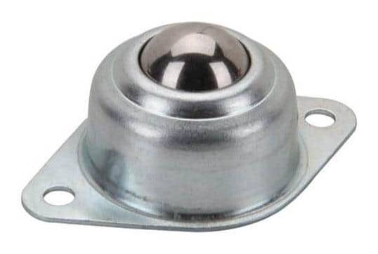 Everbilt 1/2 In. Silver Steel Roller Ball Caster With 30 Lbs. Load Rating
