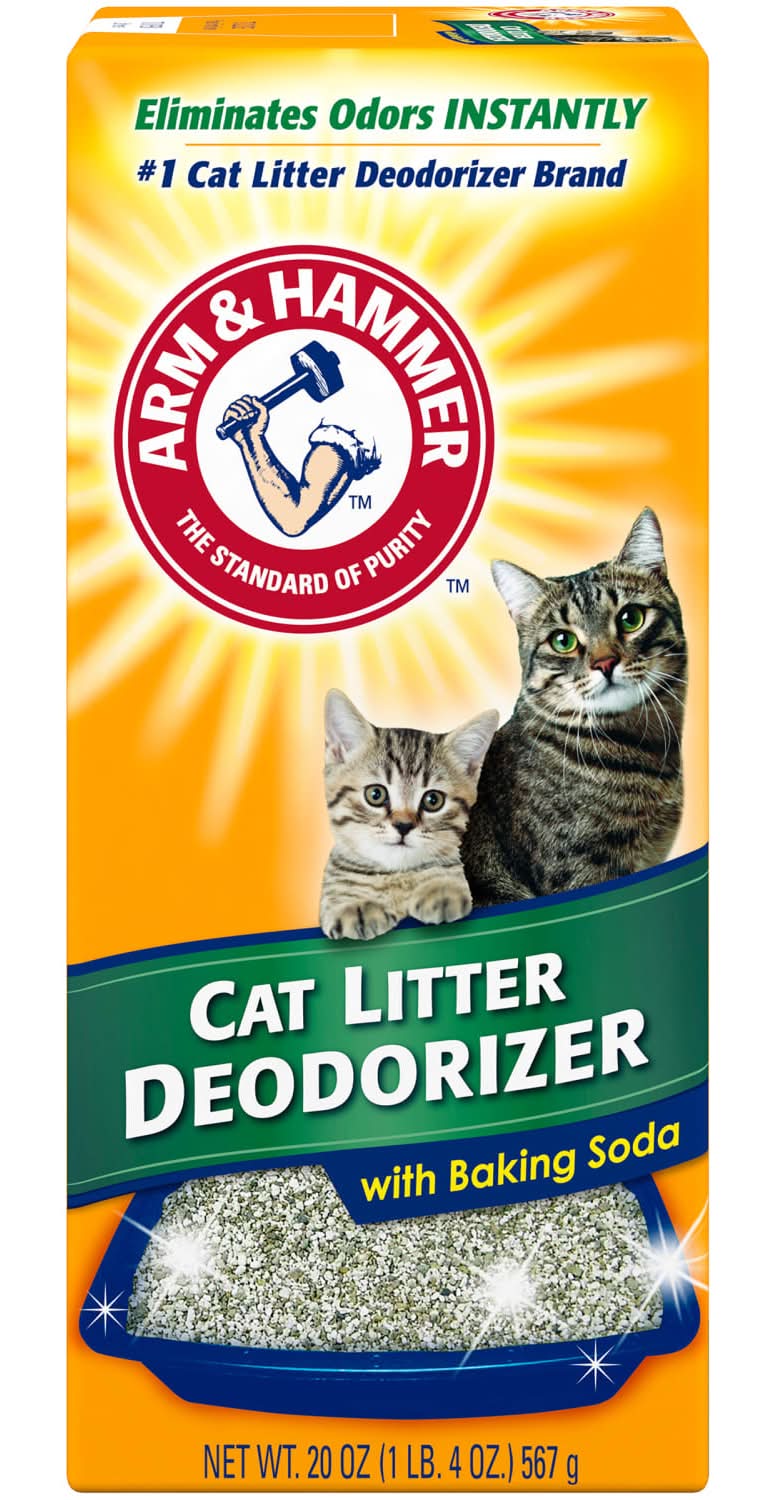 Arm & Hammer Cat Litter Deodorizer With Activated Baking Soda (20 oz)