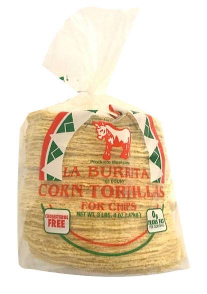 La Burrita Tortilla Corn For Chips (6 units)