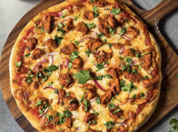 12" Chicken tikka pizza