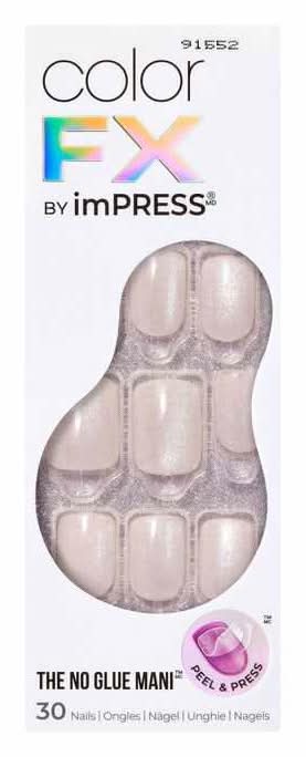 Impress Press On Color Fx Nails Rebel