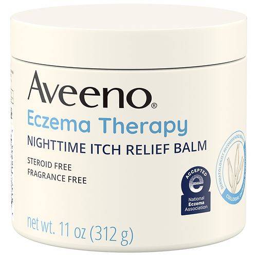 Aveeno Eczema Therapy Nighttime Itch Relief Balm Fragrance-Free - 11.0 oz