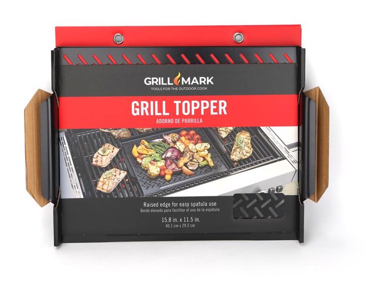 Grill Mark Steel Grill Topper 16 In. L X 12 In. W 1 Pk