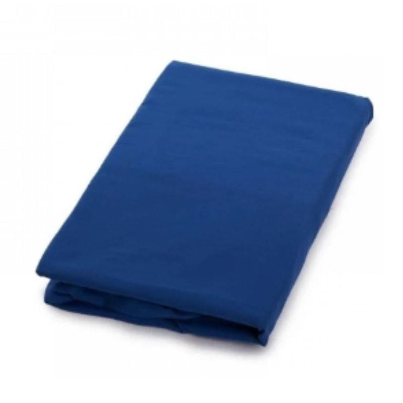 Camesa lençol com elástico solteiro azul (1 un)