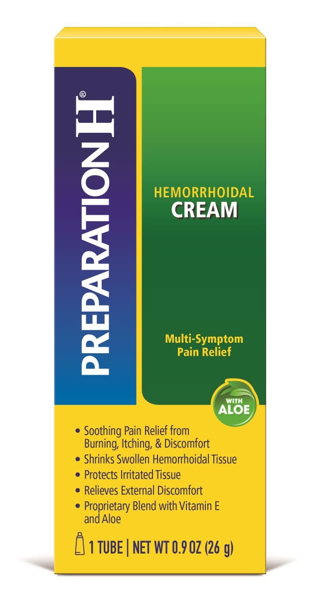Preparation H Multi Symptoms Relief Hemorrhoidal Cream (0.9 oz)