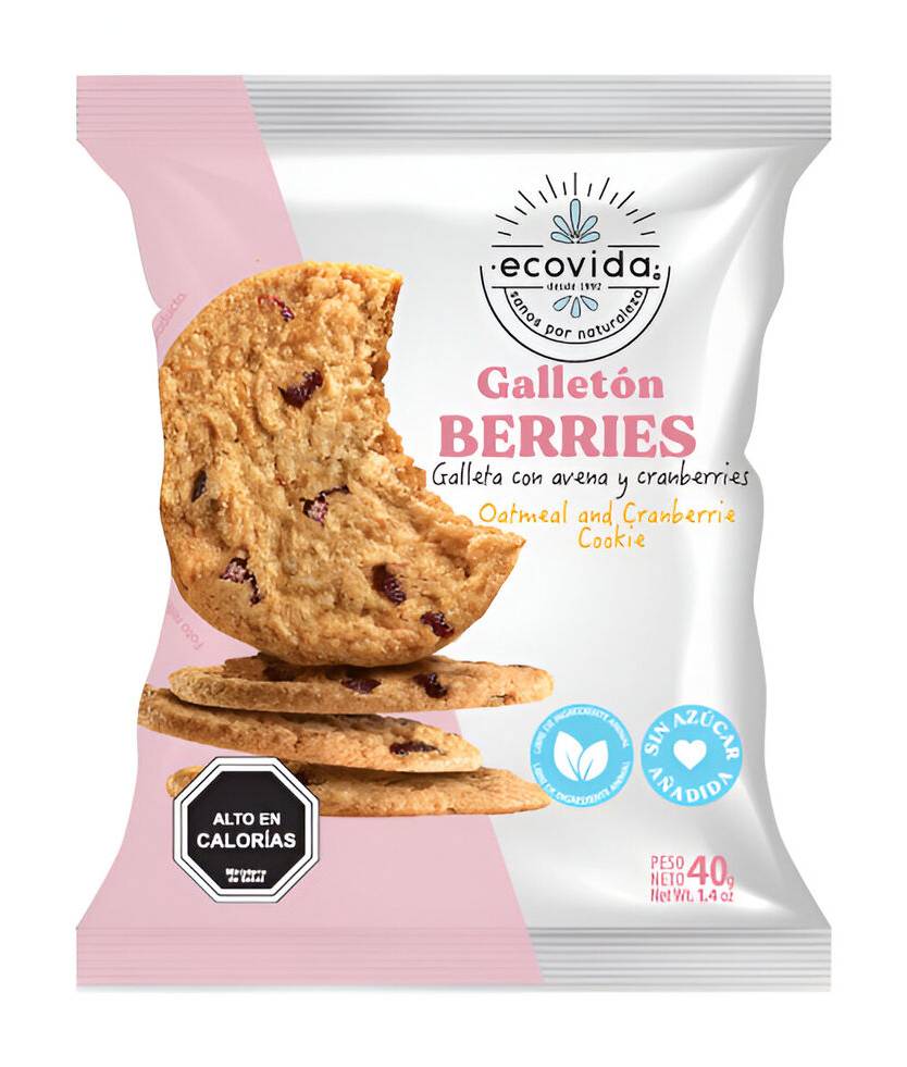 Ecovida Galletón Avena Berries