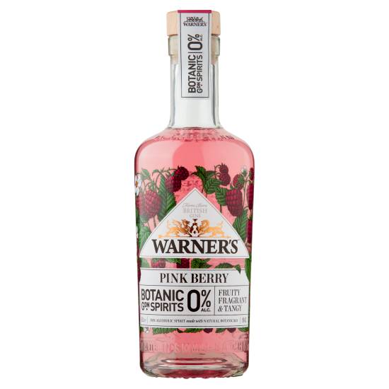 Warner's Pink Berry 0% Non-Alcoholic Spirit (500ml)