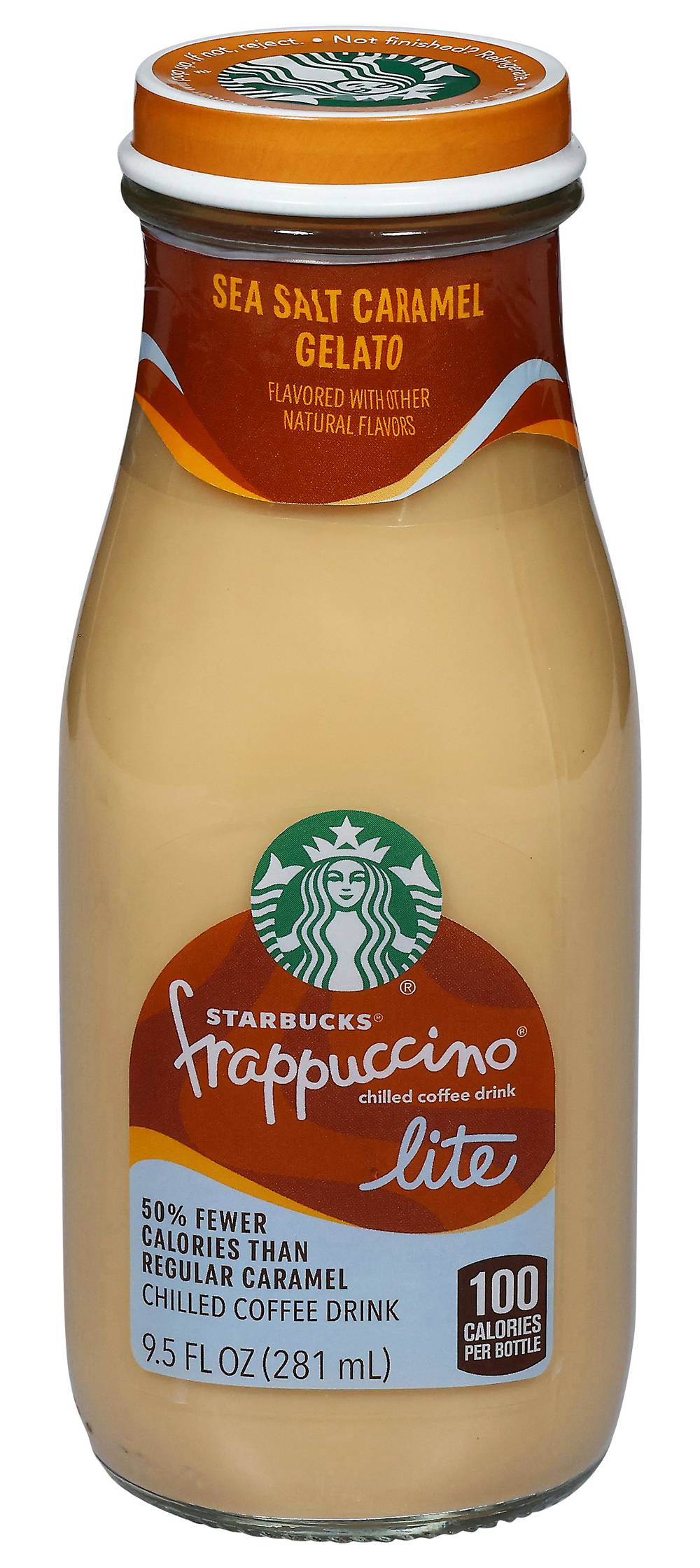 Starbucks Frappuccino Lite Sea Salt Caramel Gelato (9.5 fl oz)