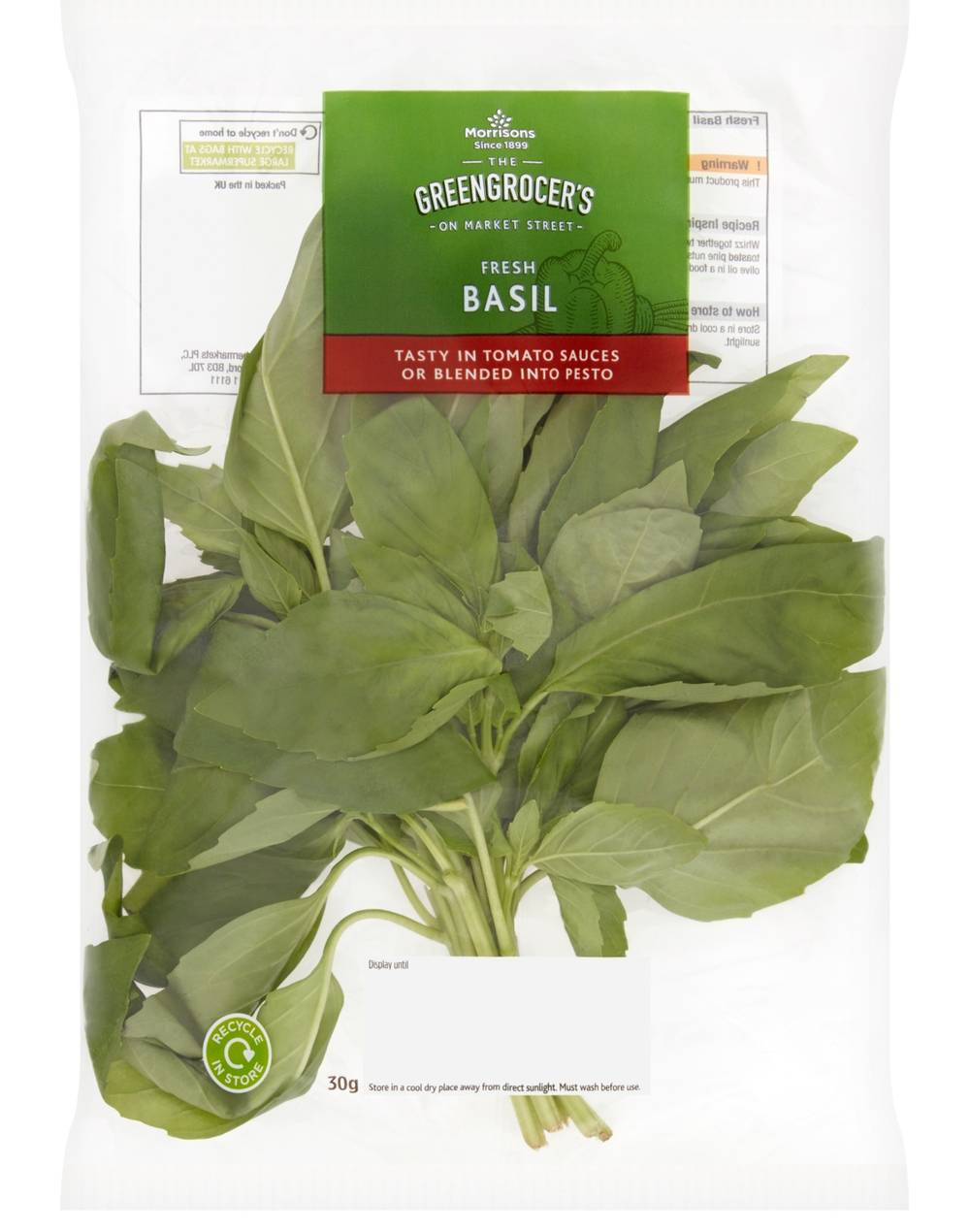 Morrisons Fresh Basil
