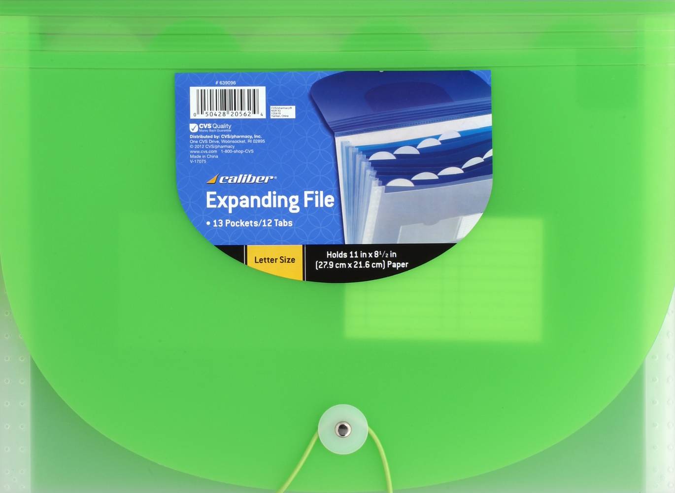 Caliber Expanding File, Green