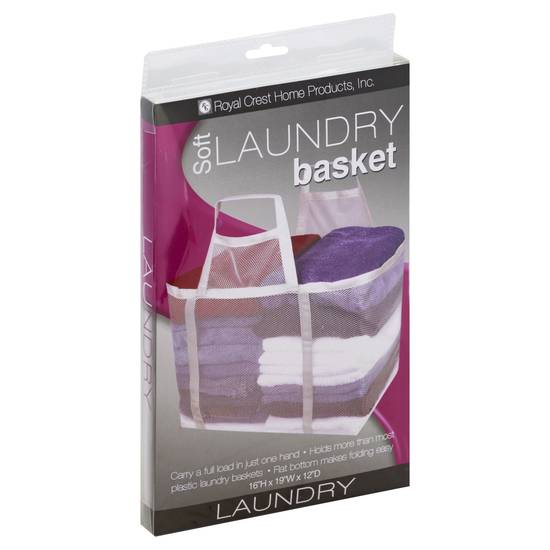 Royal Crest Soft Laundry Basket
