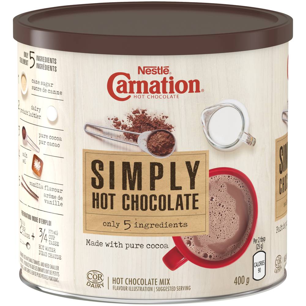 Nestlé Carnation Simply Hot Chocolate (400 g)