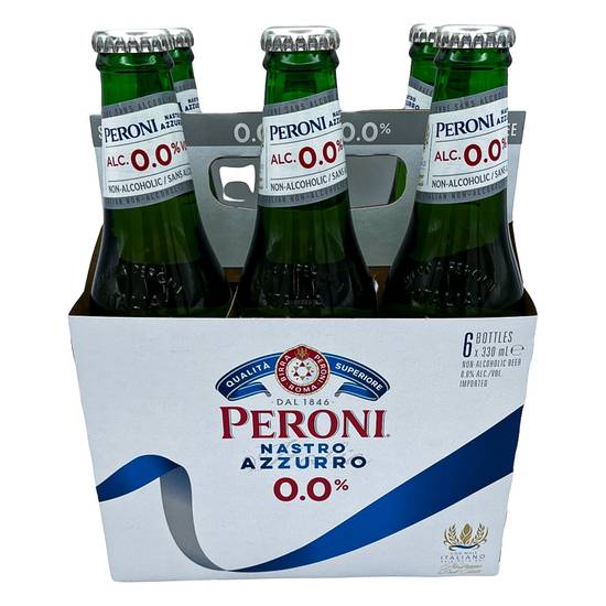 Peroni Mastro Azzurro Beer 1846 (6ct, 330ml)