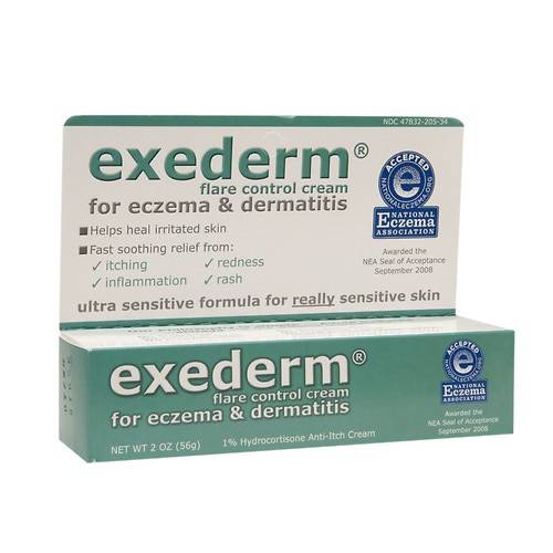 Exederm Flare Control Cream for Eczema & Dermatitis - 2.0 oz