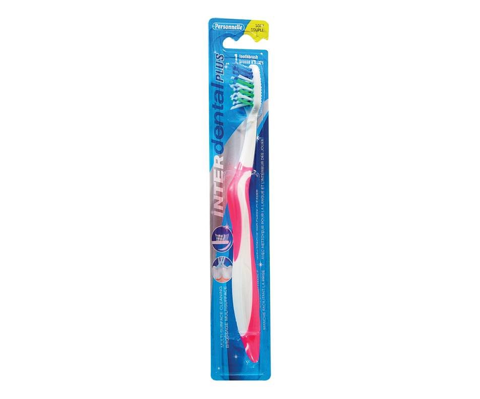 Personnelle interdental plus brosse à dents (1 unité, souple) - interdental plus soft toothbrush (1 unit)