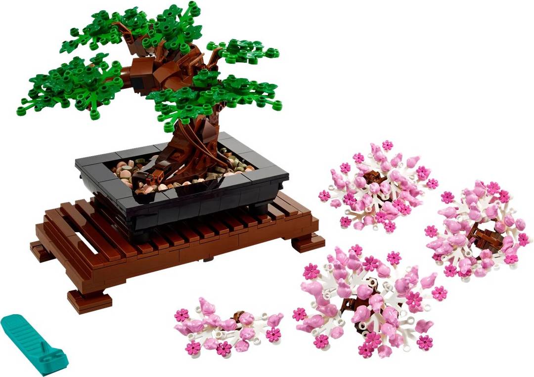 LEGO Icons Bonsai Tree Model Building Kit