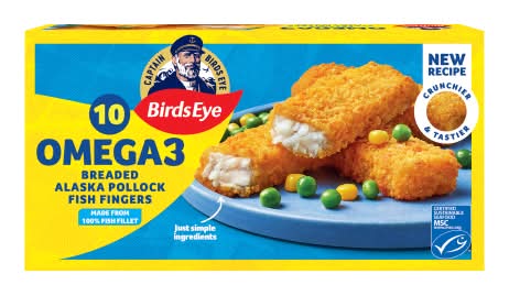 Birds Eye Omega 3 Fish Fingers (10 pack)