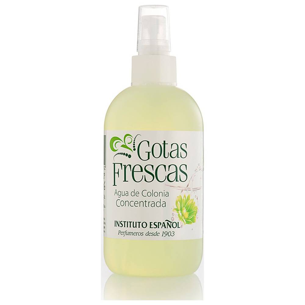 Agua de colonia INSTITUTO ESPAÑOL gotas frescas spray 250 ml