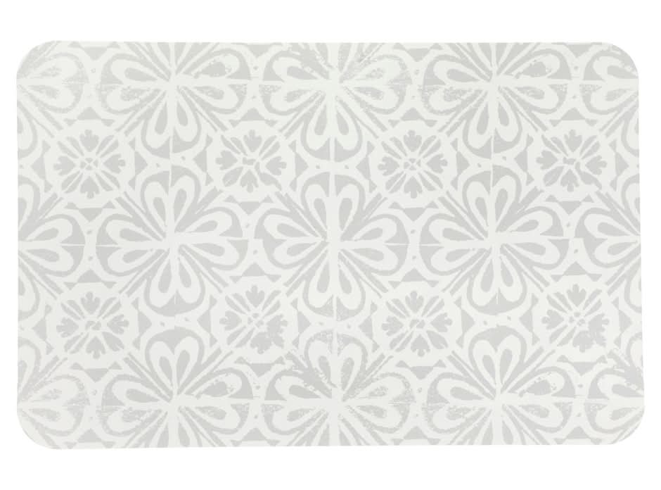 Moroccan Tile Placemats, Gray