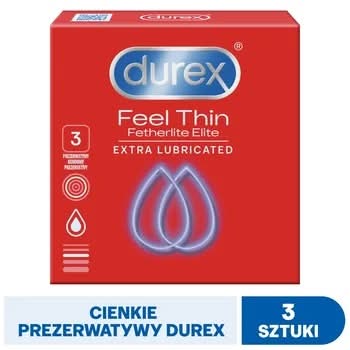 Prezerwatywy Durex Fetherlite Elite 3 szt.