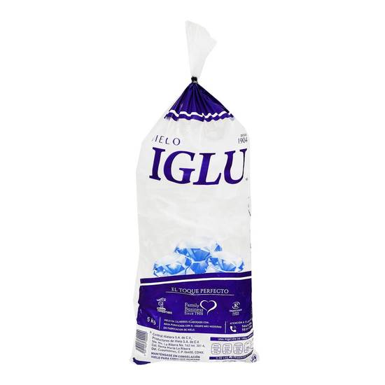 Bolsa de hielo IGLU en cubos 5 kg