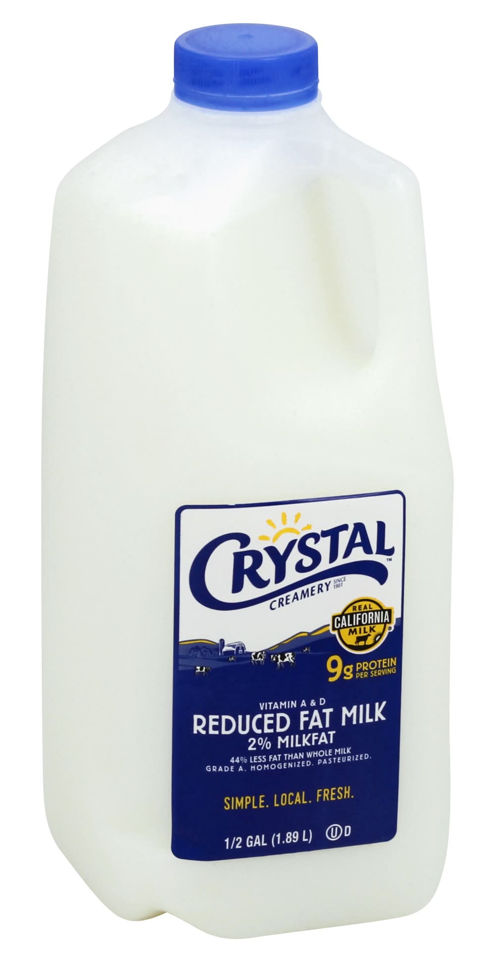 Crystal Creamery Reduced Fat Milk (66.6 oz)