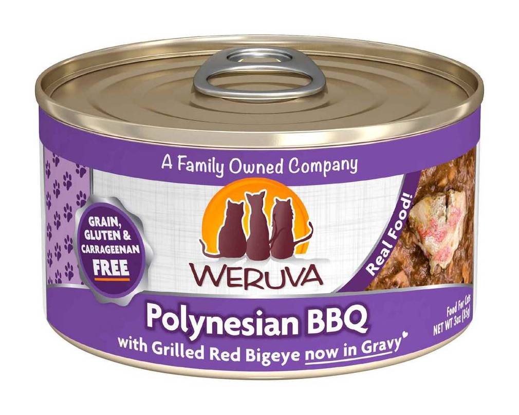 Weruva Polynesian Bbq With Grilled Red Bigeye in Gravy Cat Food (3 oz)