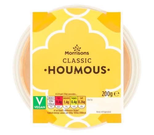Morrisons Vegan Classic Houmous (200g)