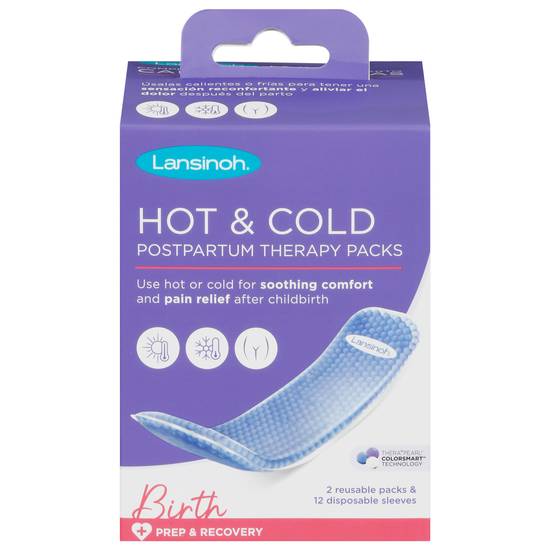 Lansinoh Birth Hot & Cold Postpartum Therapy packs