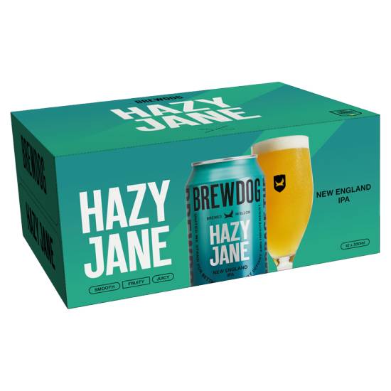 Brewdog Hazy Jane New England Ipa Beer (12ct, 330ml)
