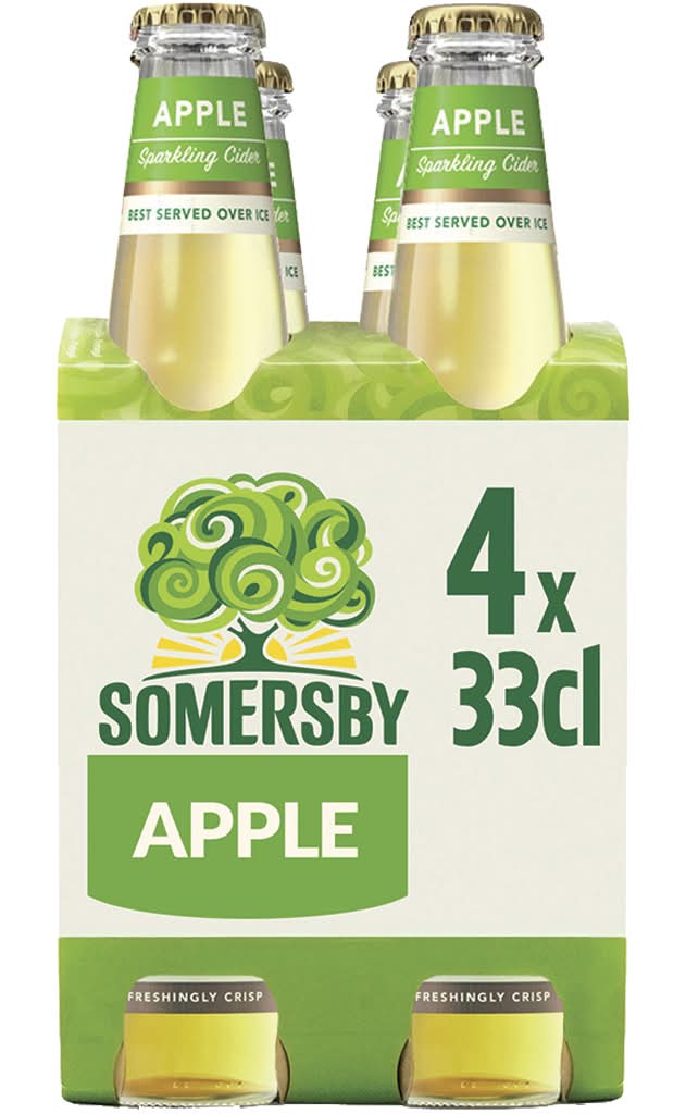 Somersby - Sidra maçã, pack 4 x 0.33 l