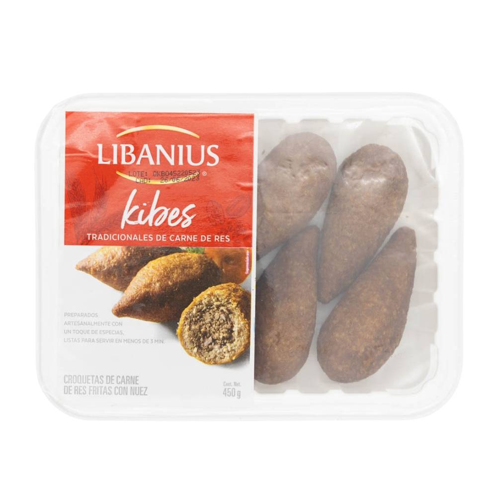 Libanus kibes tradicionales de carne de res