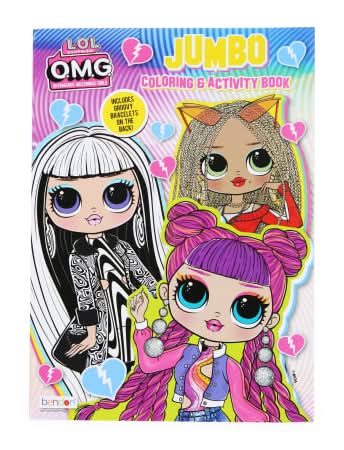 L.O.L.. Surprise™ O.M.G. Jumbo Coloring Activity Book